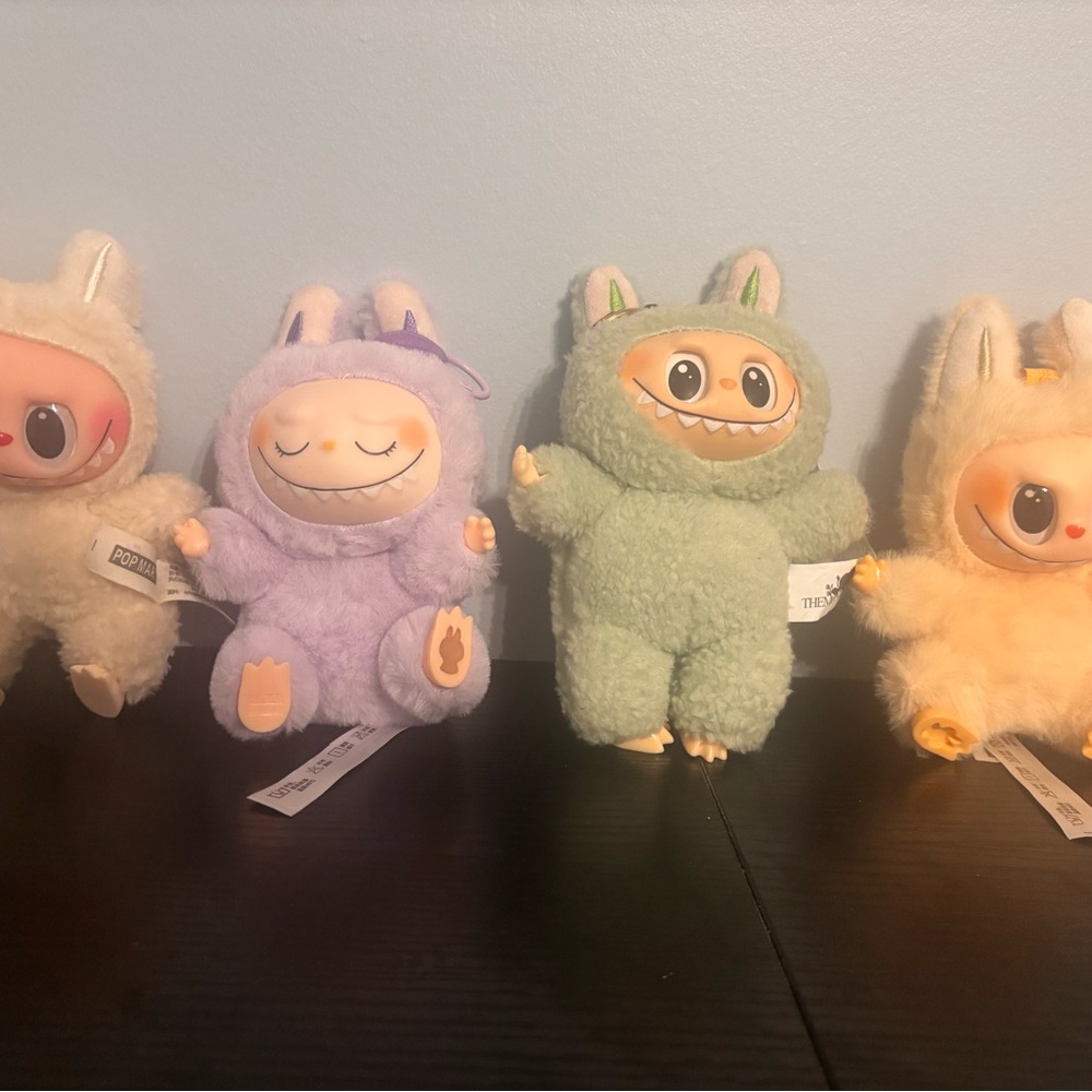 Lafufu Monster Plush Keychain Bundle